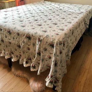 Vintage Ralph Lauren Sheet Set Queen Floral - great condition